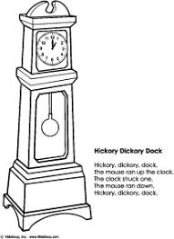 Hickory dickory dock or hickety dickety dock is a traditional english nursery rhyme. Nursery Rhymes Activities Crafts Lessons And Printables Kidssoup