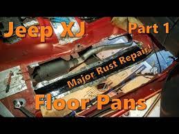 jeep cherokee xj floor pan replacement