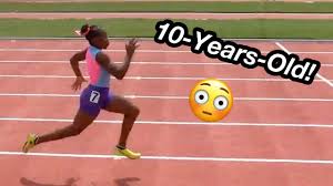 10 year old breaks 100m record you