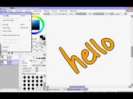 Sai Paint Tool The Increment Selection