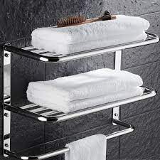 Stainless Steel Bathroom Shelf Towel