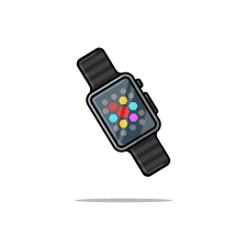 Smartwatch Royalty Free Stock SVG Vector and Clip Art