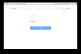 how to create a login page in reactjs