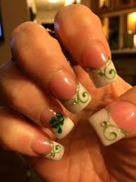 It looks cute , and the three clover leaf st patricks day nails look really adorable. 25 Saint Patrick S Day Nail Designs Bellatory Fashion And Beauty