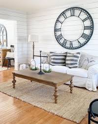 I like the lamp style, and the pillows and greenery. 21 Best Modern Farmhouse Living Room Decor Ideas
