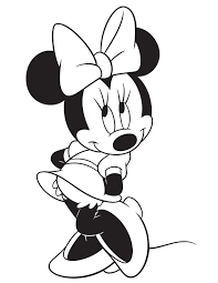 minnie mouse coloring pages disney