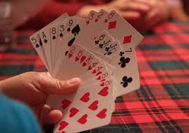 A hand begins with the player placing an ante in the designated box and receiving three cards. Cheat Game Wikipedia