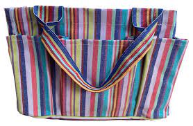 Garden Tool Bag With Pockets Striped