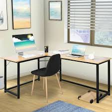99 list list price $199.99 $ 199. Home Office Corner Desk Computer Table Steel Wood Study Office Desk Workstation Standing Desks Aliexpress