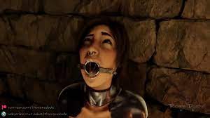 Lara croft in bondage is taken for a hard deepthroat (TheRopeDude) -  XVIDEOS.COM
