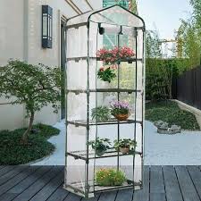 5 Tier Mini Greenhouse Outdoor Garden
