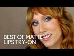 best of matte lips try on mac