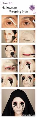 american horror story inspired makeup
