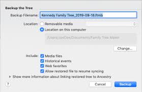 Backing up your computer is critical to avoiding data loss. Backing Up A Tree File In Ftm 2017 And Ftm 2019