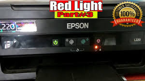Epson Red Light Blinking Error L220 L210 L380 L110 L130 Part 3