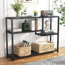 Tribesigns Console Table Small Black