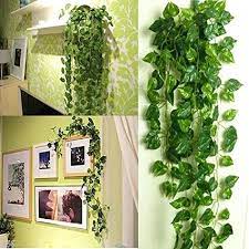 artificial ivy leaves greenery garlands