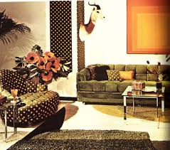 home décor of the 70s the technicolor