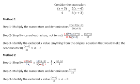 Operations On Rational Expressions
