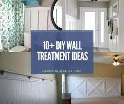 10 amazing diy wall treatment ideas