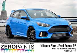 Nitrous Blue Ford Focus Rs Paint 60ml