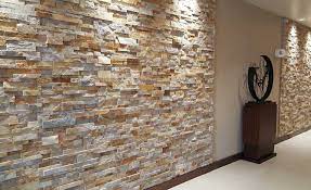 interior stacked stone veneer wall