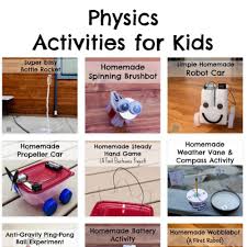 physics activities for kids