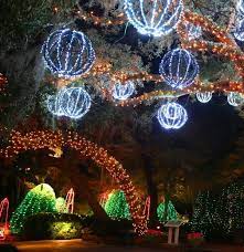 dazzling christmas light display