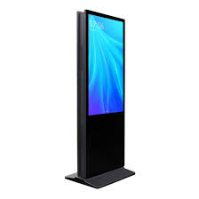 floor stand advertising display touch