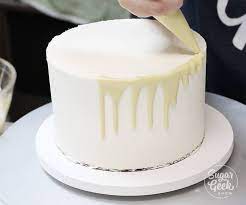 White Chocolate Icing For Cake gambar png
