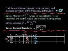 sle mean variance and standard