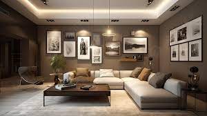 Brown Sofa Background Pictures