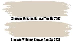 Sherwin Williams Canvas Tan Palette