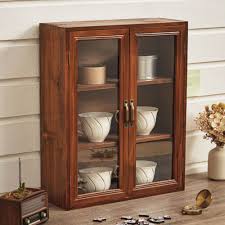 Wooden Storage Cabinet Cupboard Display