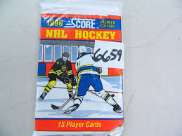 Shop comc's extensive selection of hockey cards from the 1990's. Six 6 Unopened Packs Of 1990 Score Hockey Cards 15 Cards Per Pack