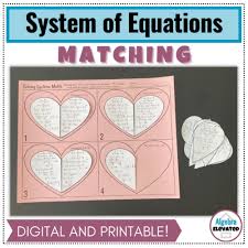 Equations Algebra Valentines Day