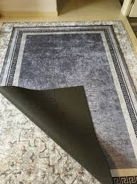 200x300cm carpet clic grey shiny