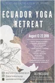 august 12 22nd 2019 ecuador yoga