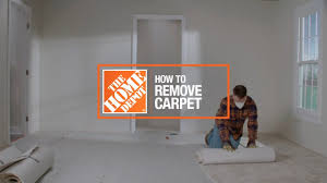 how to remove carpet the