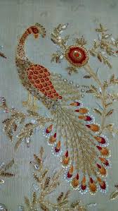 Peacock Motif Embroidery Indian Embroidery Designs