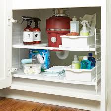 Kitchen storage narrow kitchen shelf pots and pans organizer ikea. 15 Under The Kitchen Sink Organizers You Need