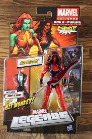 2012 Marvel Universe Legends RED SHE HULK HULKETTES Hit Monkey BAF | eBay