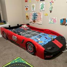 red race car bed no mattress