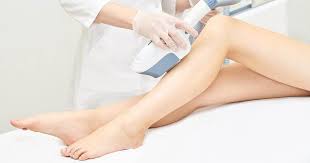 treat burns from laser hair removal