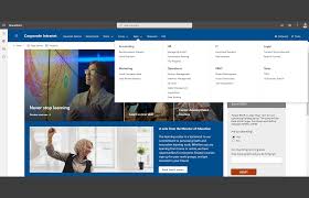 corporate intranet in sharepoint