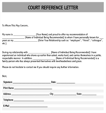 character reference letter for court 4