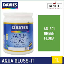 Davies Aqua Gloss It Green Flora Ag 301