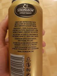 strongbow gold i used to cider