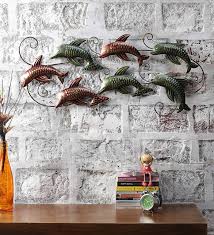 Multicolour Metal Decorative Fish