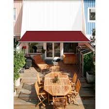 Manual Retractable Patio Awning
